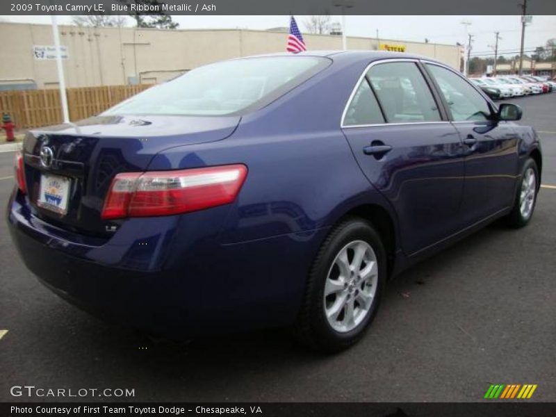 Blue Ribbon Metallic / Ash 2009 Toyota Camry LE