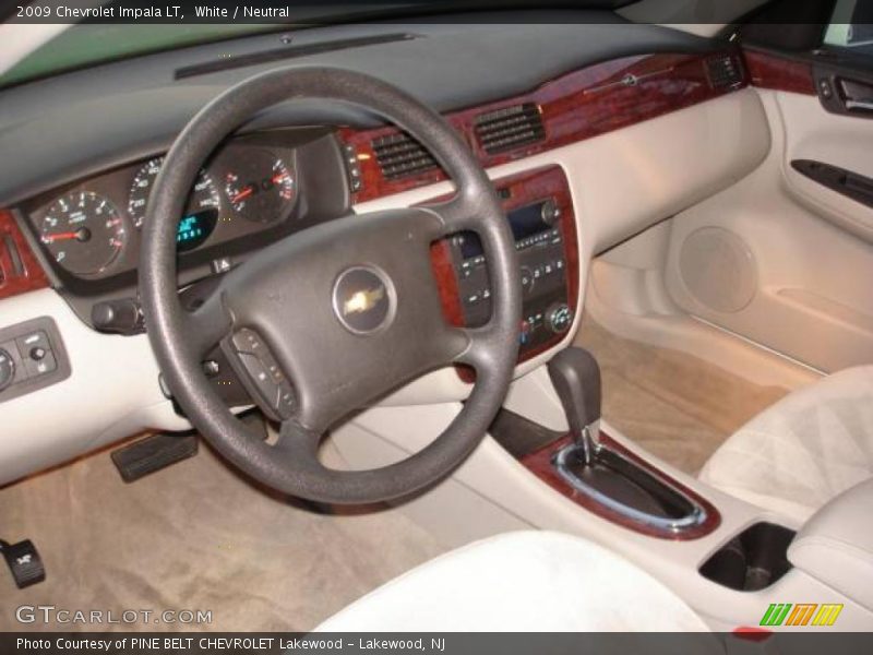 White / Neutral 2009 Chevrolet Impala LT
