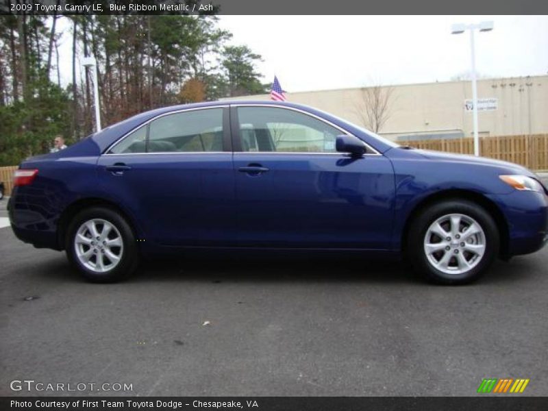 Blue Ribbon Metallic / Ash 2009 Toyota Camry LE