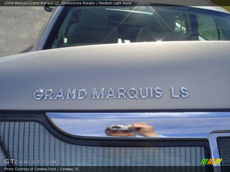 Smokestone Metallic / Medium Light Stone 2009 Mercury Grand Marquis LS