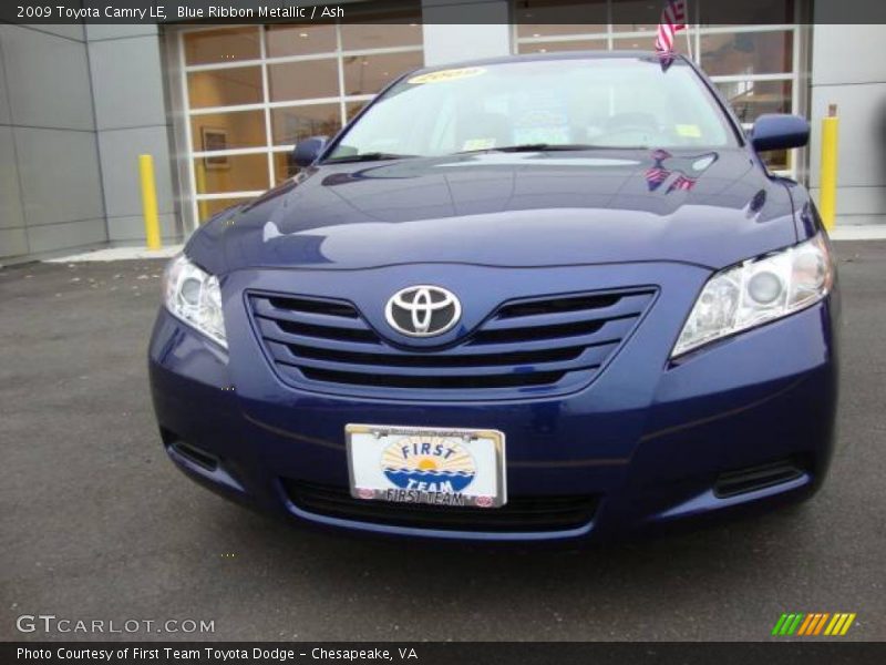Blue Ribbon Metallic / Ash 2009 Toyota Camry LE