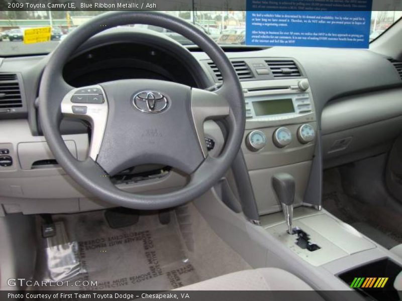 Blue Ribbon Metallic / Ash 2009 Toyota Camry LE