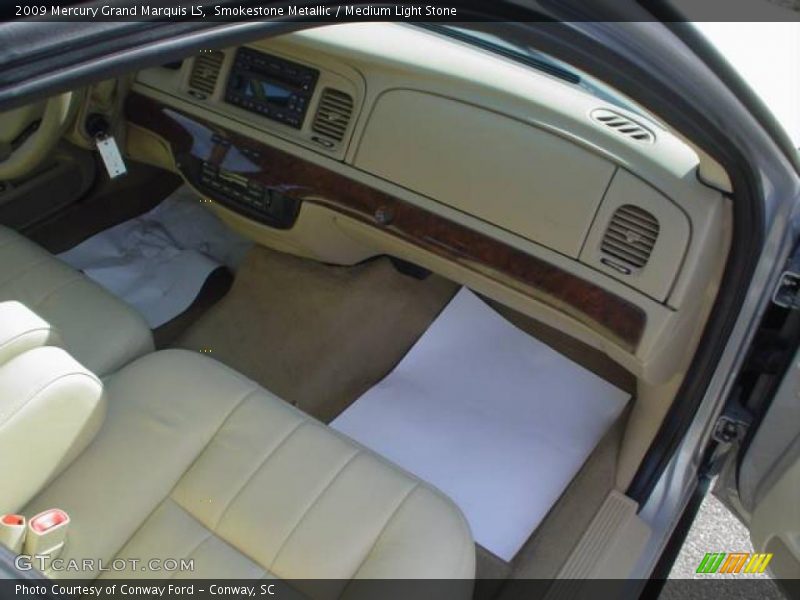 Smokestone Metallic / Medium Light Stone 2009 Mercury Grand Marquis LS