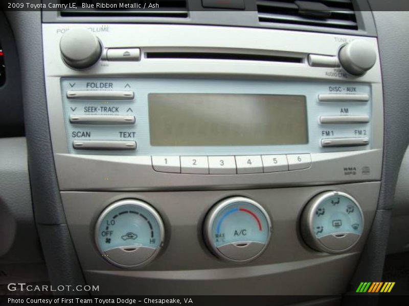 Blue Ribbon Metallic / Ash 2009 Toyota Camry LE