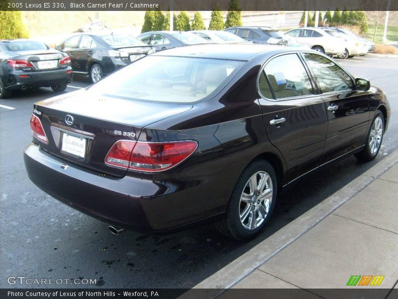 Black Garnet Pearl / Cashmere 2005 Lexus ES 330