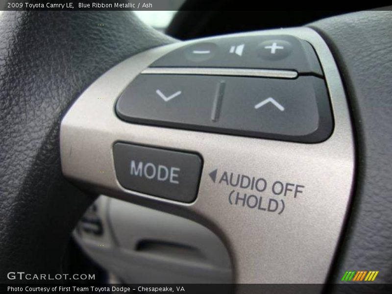 Blue Ribbon Metallic / Ash 2009 Toyota Camry LE