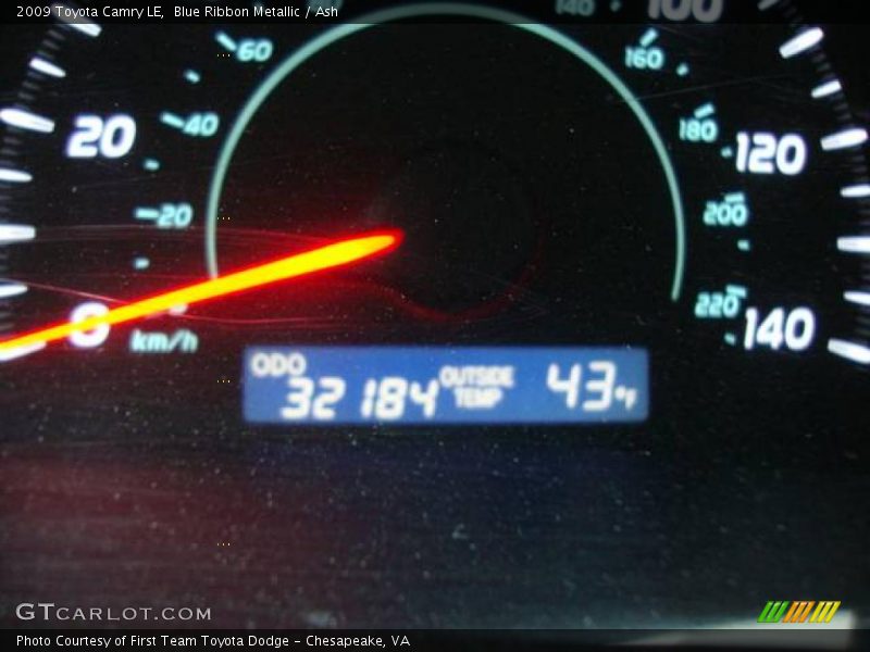 Blue Ribbon Metallic / Ash 2009 Toyota Camry LE