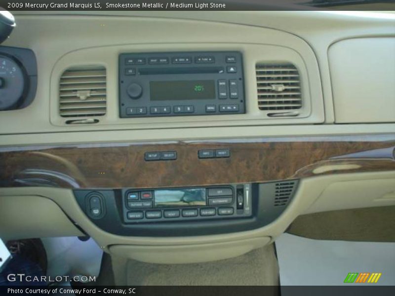 Smokestone Metallic / Medium Light Stone 2009 Mercury Grand Marquis LS