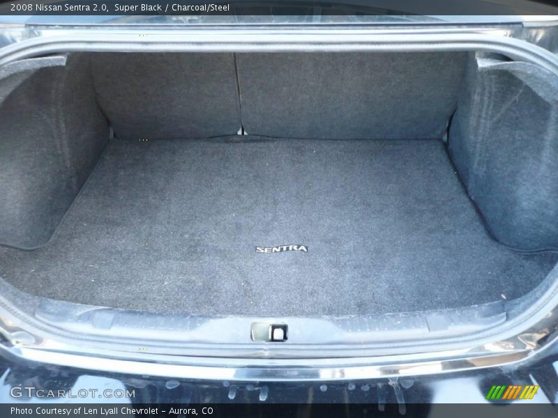 Super Black / Charcoal/Steel 2008 Nissan Sentra 2.0