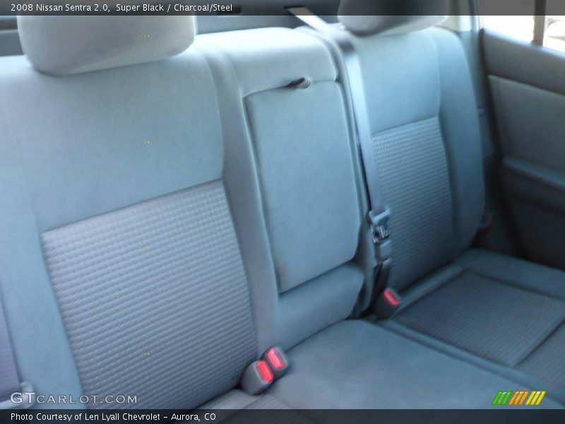Super Black / Charcoal/Steel 2008 Nissan Sentra 2.0