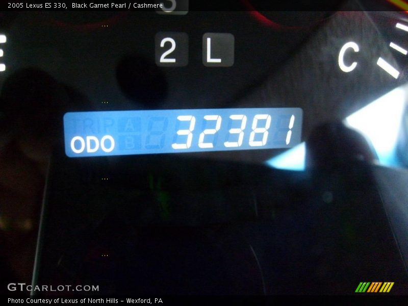 Black Garnet Pearl / Cashmere 2005 Lexus ES 330