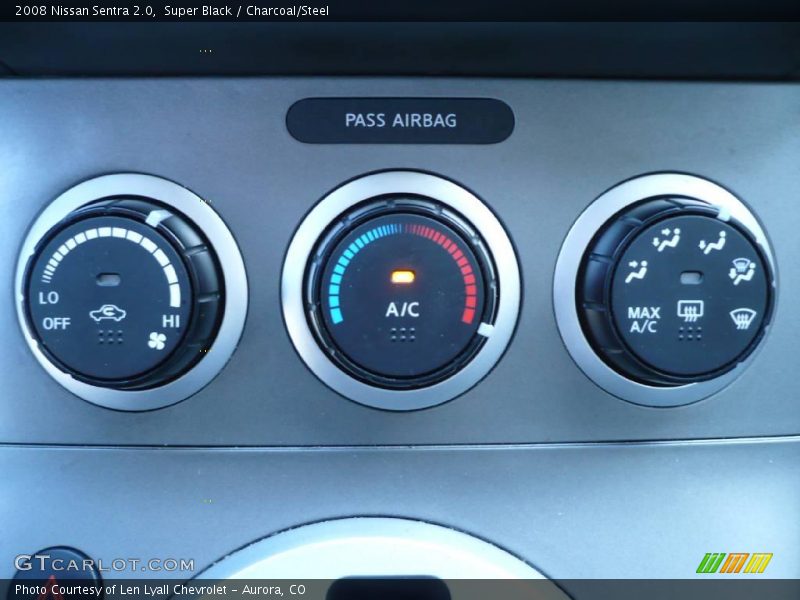 Super Black / Charcoal/Steel 2008 Nissan Sentra 2.0
