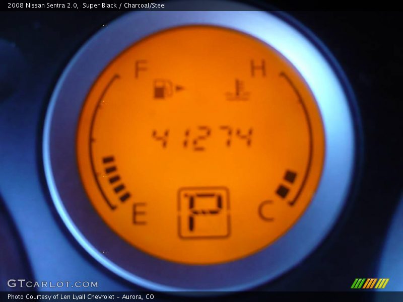 Super Black / Charcoal/Steel 2008 Nissan Sentra 2.0