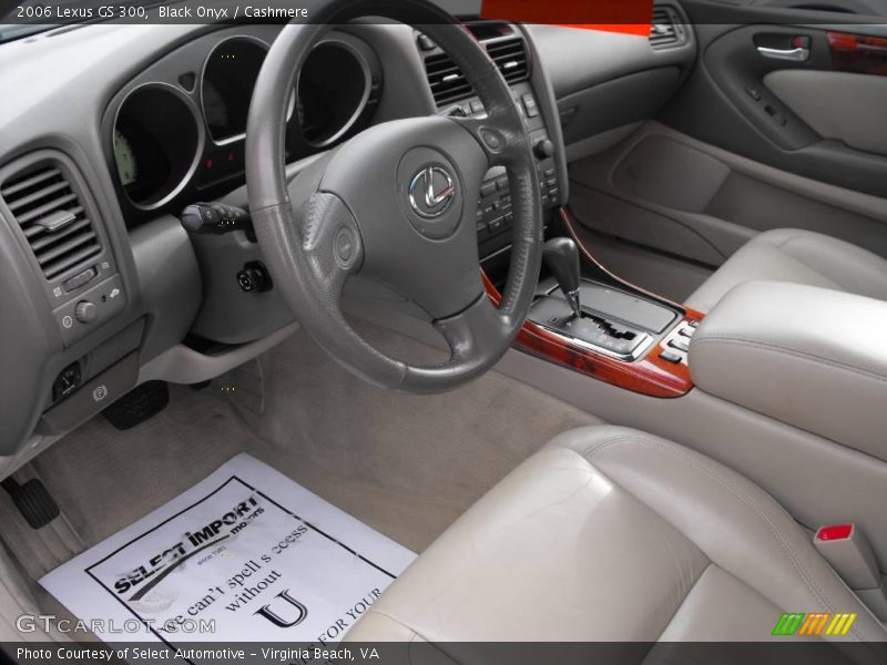 Black Onyx / Cashmere 2006 Lexus GS 300
