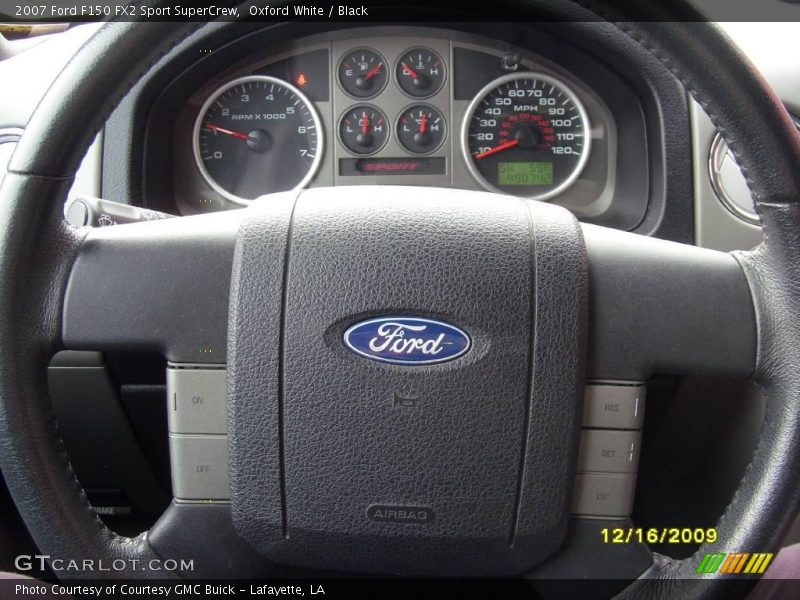 Oxford White / Black 2007 Ford F150 FX2 Sport SuperCrew