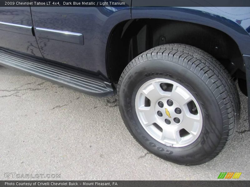 Dark Blue Metallic / Light Titanium 2009 Chevrolet Tahoe LT 4x4