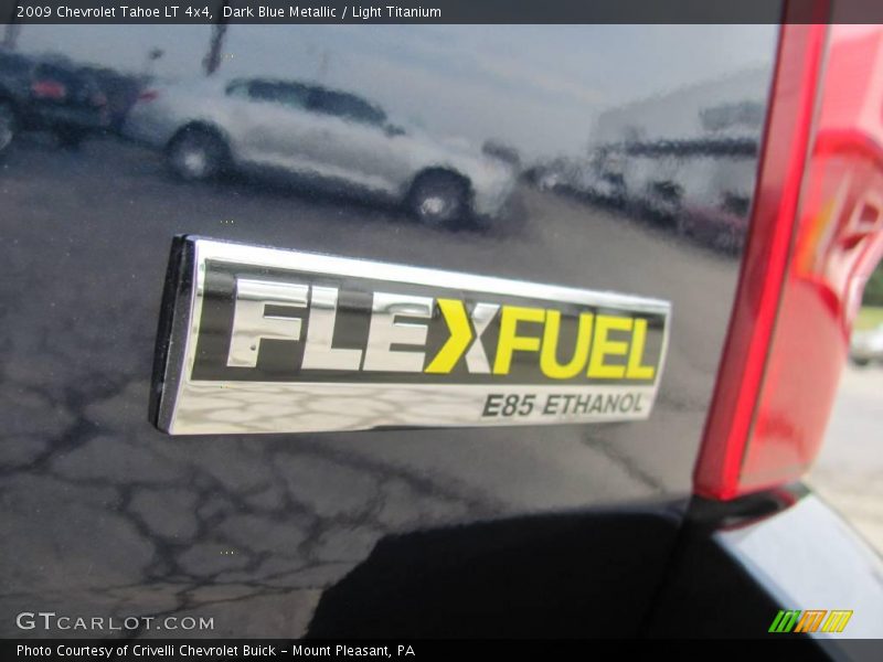 Dark Blue Metallic / Light Titanium 2009 Chevrolet Tahoe LT 4x4