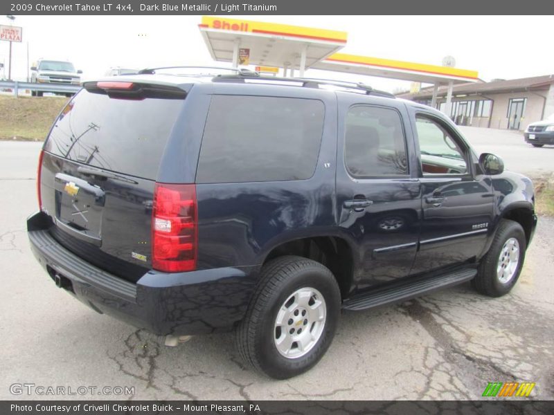 Dark Blue Metallic / Light Titanium 2009 Chevrolet Tahoe LT 4x4