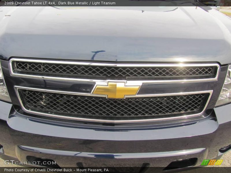 Dark Blue Metallic / Light Titanium 2009 Chevrolet Tahoe LT 4x4
