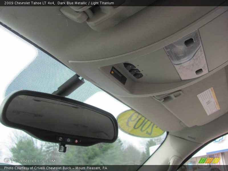 Dark Blue Metallic / Light Titanium 2009 Chevrolet Tahoe LT 4x4