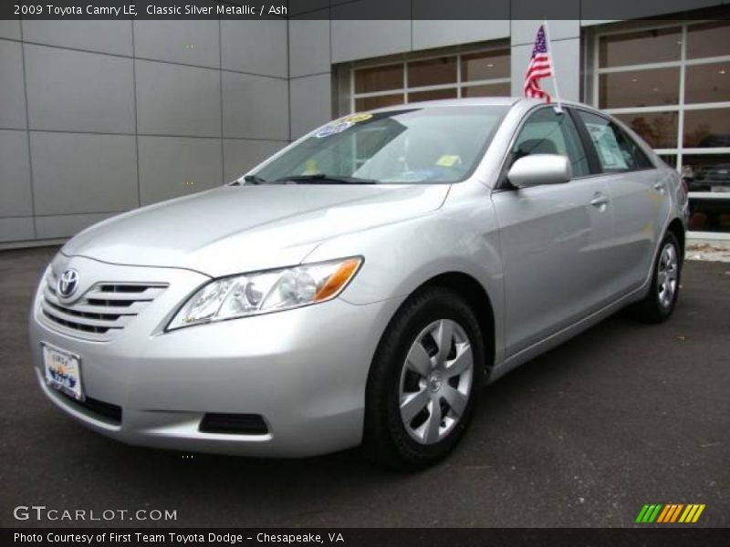 Classic Silver Metallic / Ash 2009 Toyota Camry LE