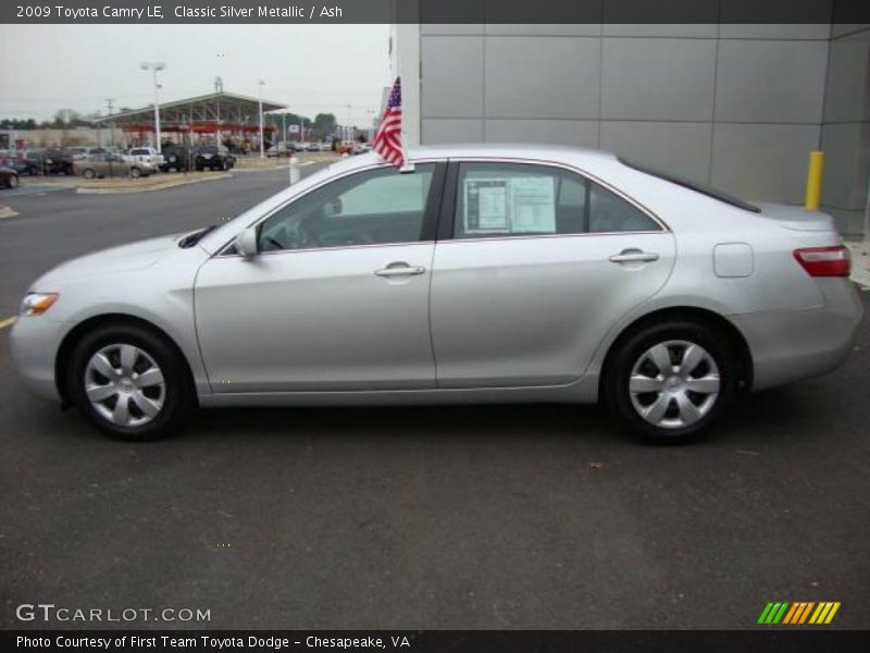 Classic Silver Metallic / Ash 2009 Toyota Camry LE