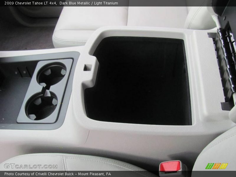 Dark Blue Metallic / Light Titanium 2009 Chevrolet Tahoe LT 4x4