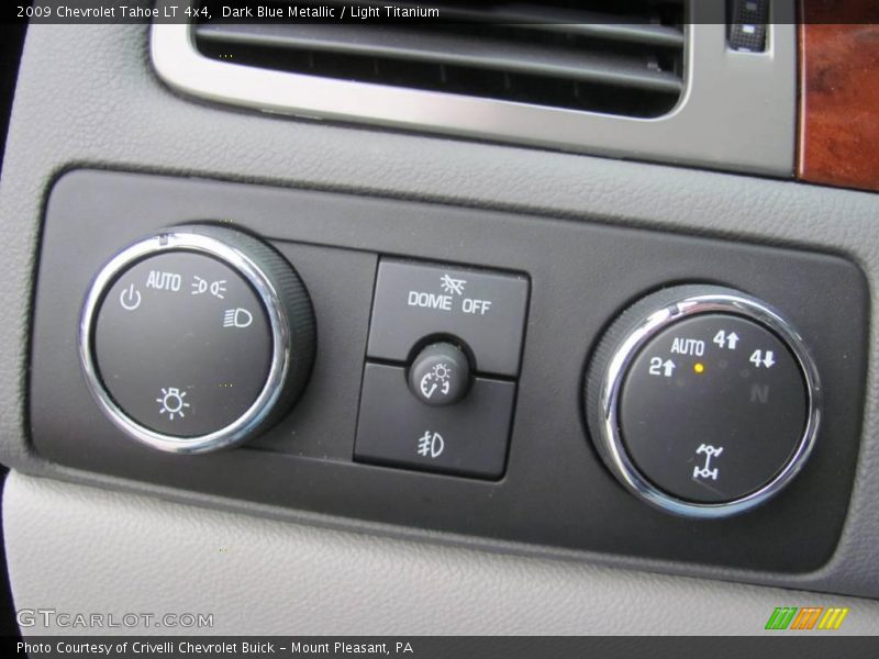 Dark Blue Metallic / Light Titanium 2009 Chevrolet Tahoe LT 4x4