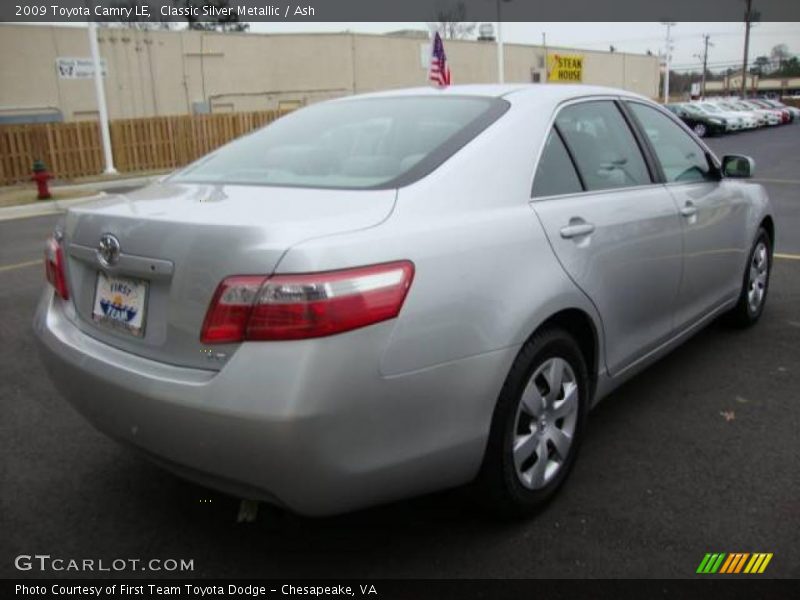 Classic Silver Metallic / Ash 2009 Toyota Camry LE