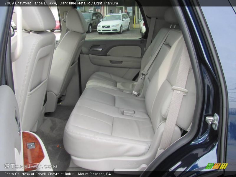 Dark Blue Metallic / Light Titanium 2009 Chevrolet Tahoe LT 4x4