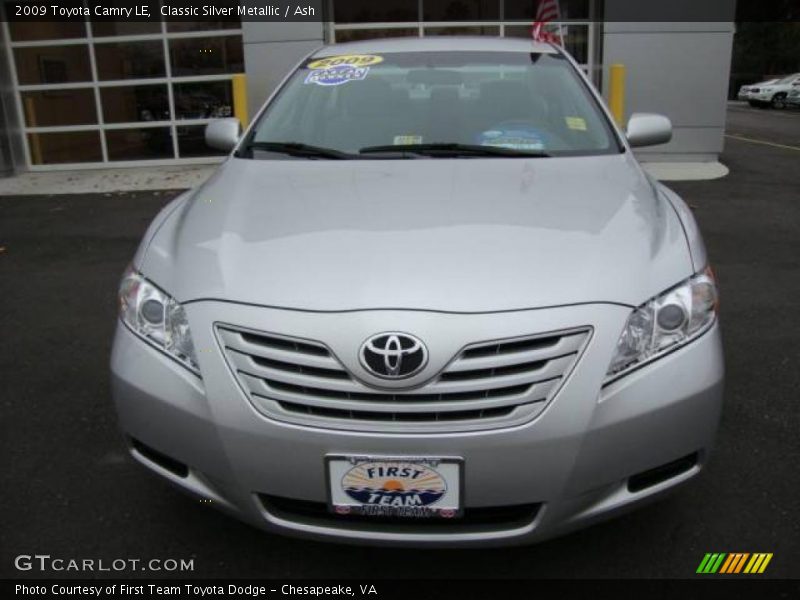Classic Silver Metallic / Ash 2009 Toyota Camry LE