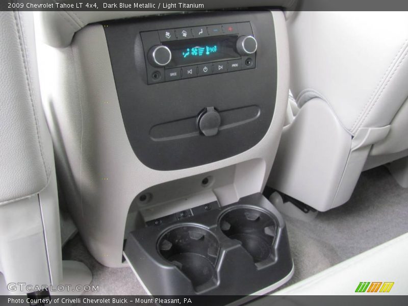 Dark Blue Metallic / Light Titanium 2009 Chevrolet Tahoe LT 4x4