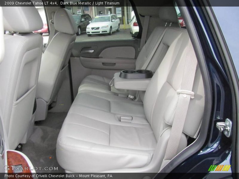 Dark Blue Metallic / Light Titanium 2009 Chevrolet Tahoe LT 4x4