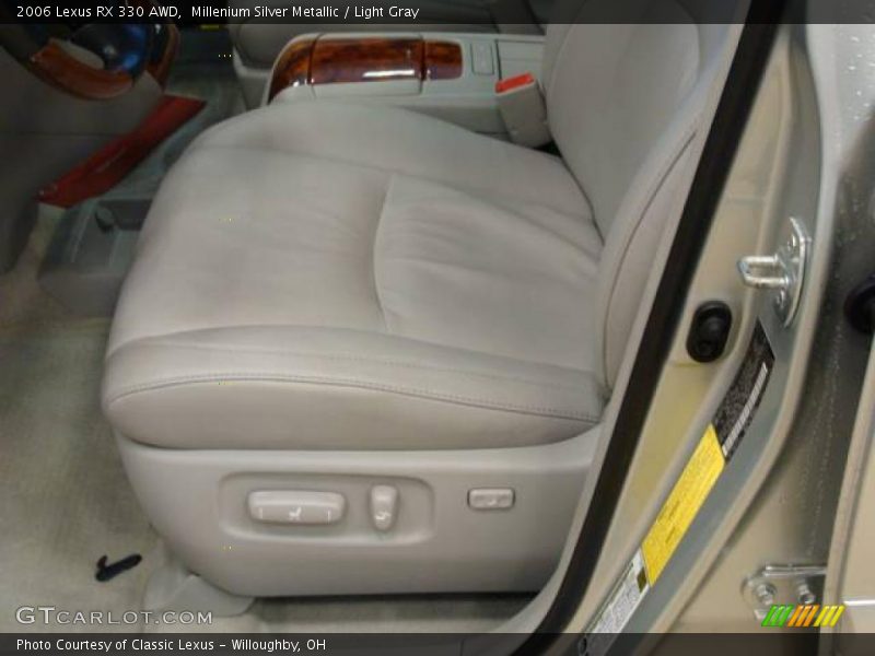 Millenium Silver Metallic / Light Gray 2006 Lexus RX 330 AWD