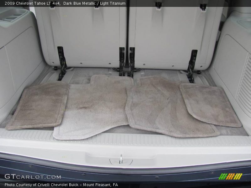 Dark Blue Metallic / Light Titanium 2009 Chevrolet Tahoe LT 4x4