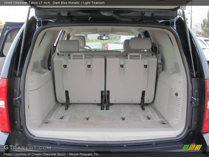 Dark Blue Metallic / Light Titanium 2009 Chevrolet Tahoe LT 4x4