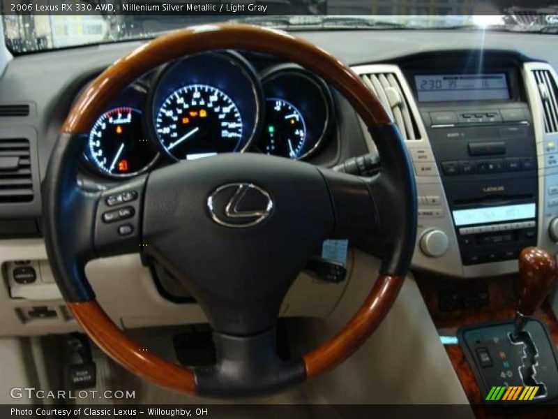 Millenium Silver Metallic / Light Gray 2006 Lexus RX 330 AWD
