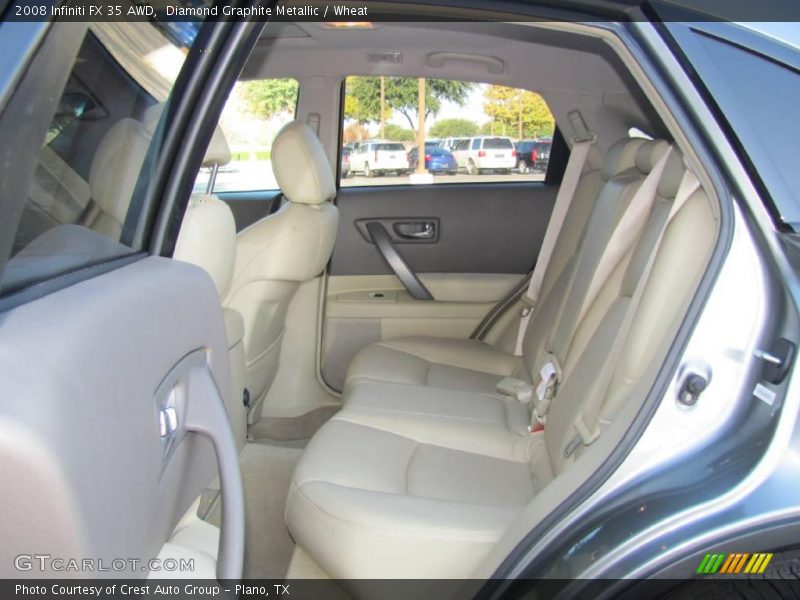 Diamond Graphite Metallic / Wheat 2008 Infiniti FX 35 AWD