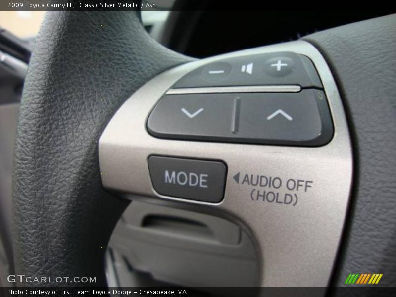 Classic Silver Metallic / Ash 2009 Toyota Camry LE