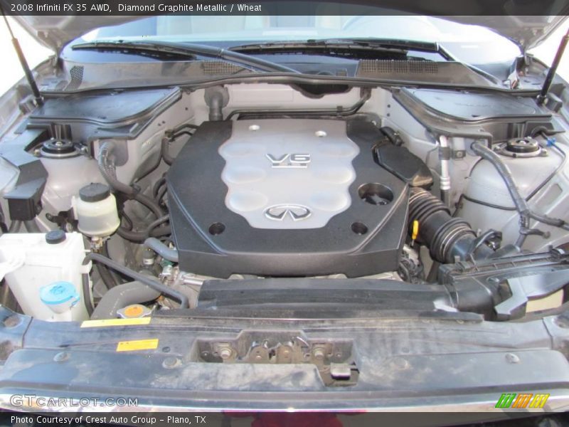Diamond Graphite Metallic / Wheat 2008 Infiniti FX 35 AWD