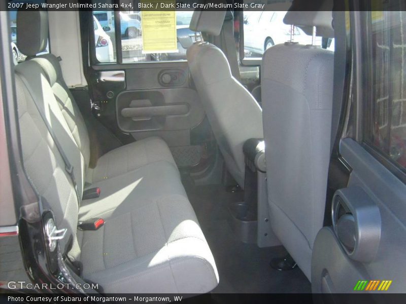 Black / Dark Slate Gray/Medium Slate Gray 2007 Jeep Wrangler Unlimited Sahara 4x4