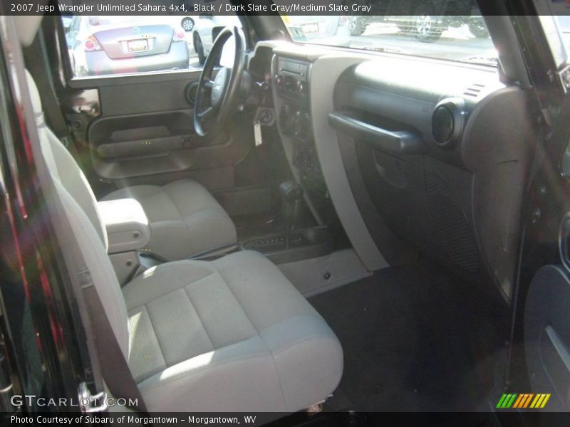 Black / Dark Slate Gray/Medium Slate Gray 2007 Jeep Wrangler Unlimited Sahara 4x4