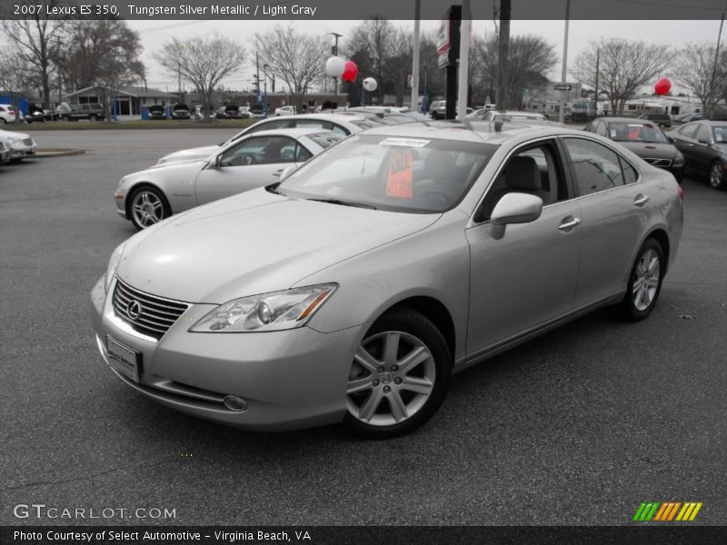 Tungsten Silver Metallic / Light Gray 2007 Lexus ES 350