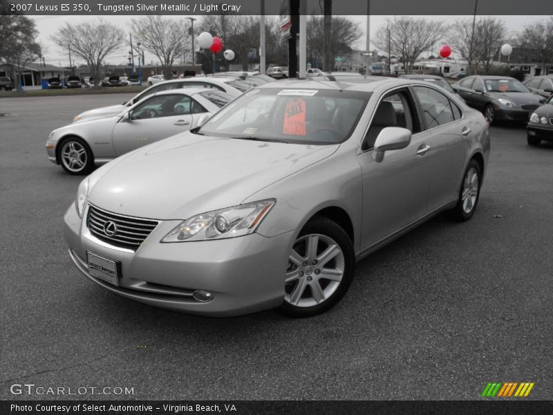 Tungsten Silver Metallic / Light Gray 2007 Lexus ES 350
