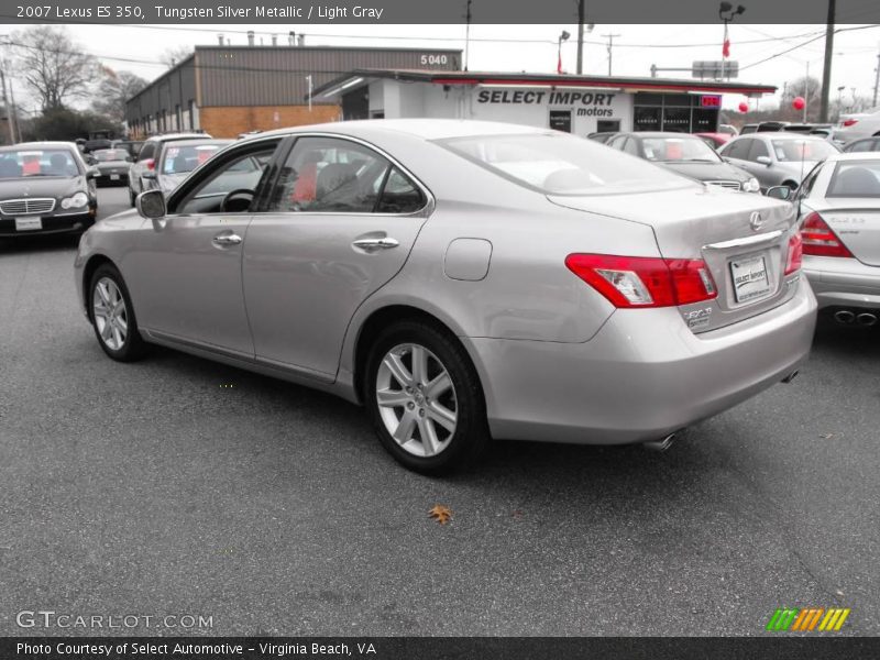 Tungsten Silver Metallic / Light Gray 2007 Lexus ES 350