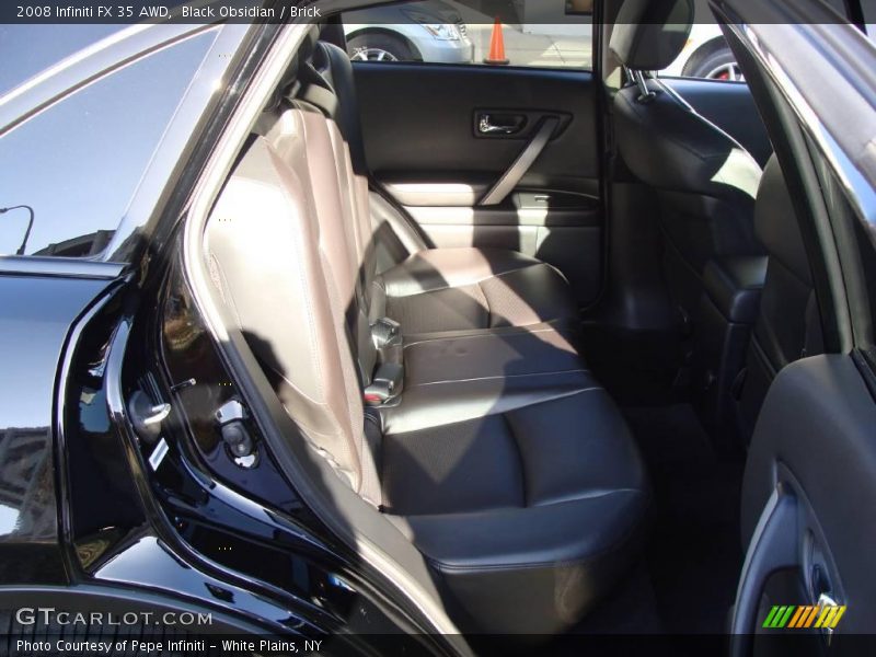 Black Obsidian / Brick 2008 Infiniti FX 35 AWD