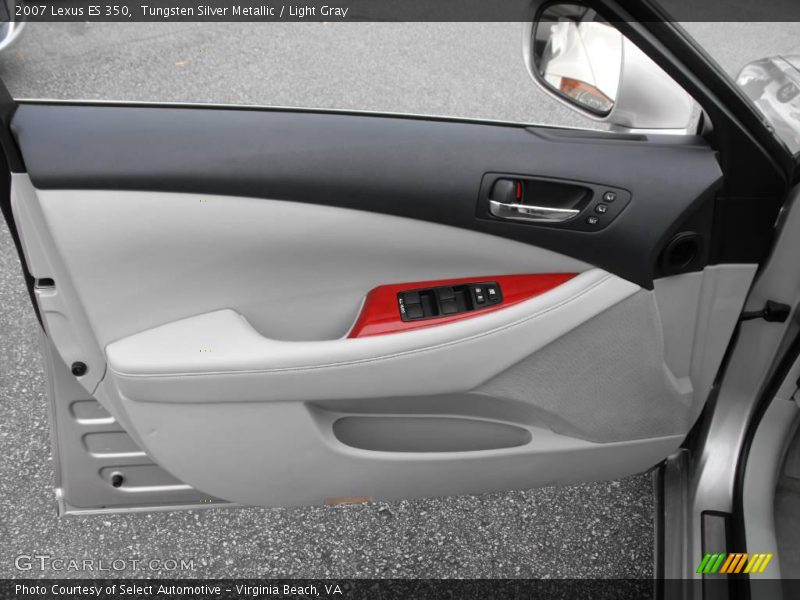 Tungsten Silver Metallic / Light Gray 2007 Lexus ES 350