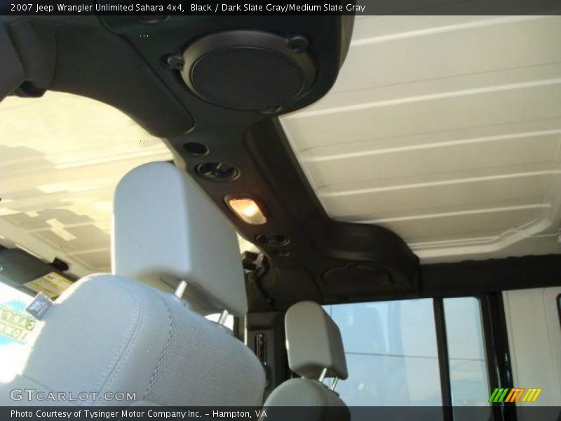 Black / Dark Slate Gray/Medium Slate Gray 2007 Jeep Wrangler Unlimited Sahara 4x4