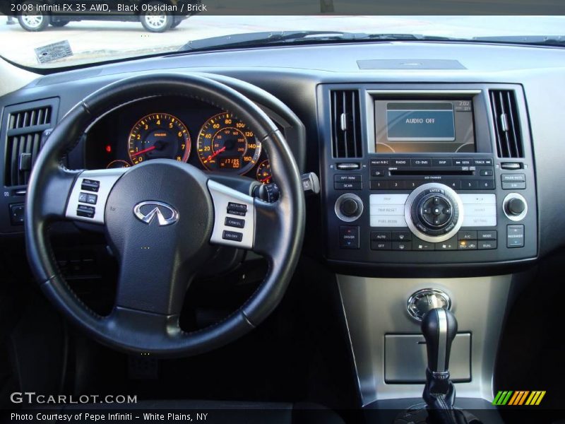 Black Obsidian / Brick 2008 Infiniti FX 35 AWD