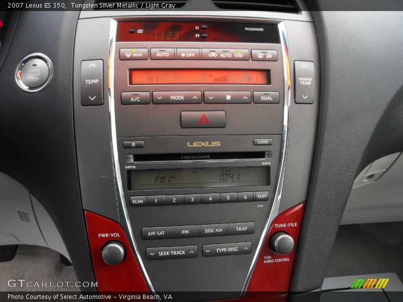 Tungsten Silver Metallic / Light Gray 2007 Lexus ES 350
